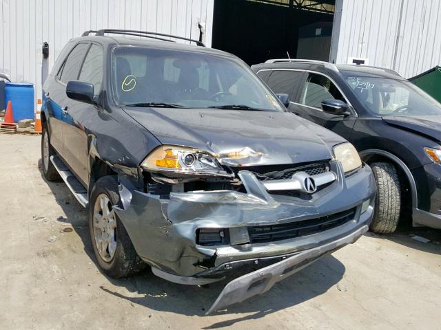 2HNYD18886H534501 - 2006 ACURA MDX TOURIN GRAY photo 9