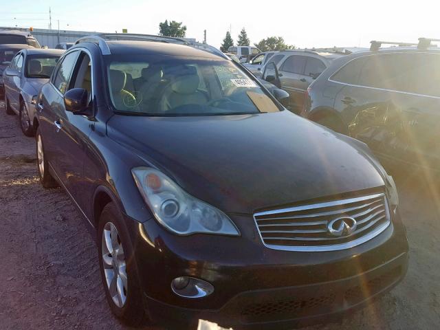 JN1AJ0HP5AM703481 - 2010 INFINITI EX35 BASE BLACK photo 1