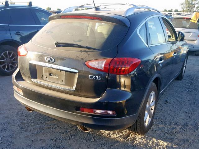 JN1AJ0HP5AM703481 - 2010 INFINITI EX35 BASE BLACK photo 4