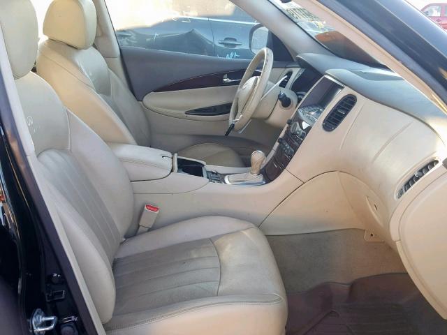 JN1AJ0HP5AM703481 - 2010 INFINITI EX35 BASE BLACK photo 5