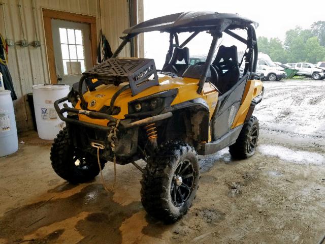 3JBKKAP27GJ000010 - 2016 CAN-AM COMMANDER YELLOW photo 2