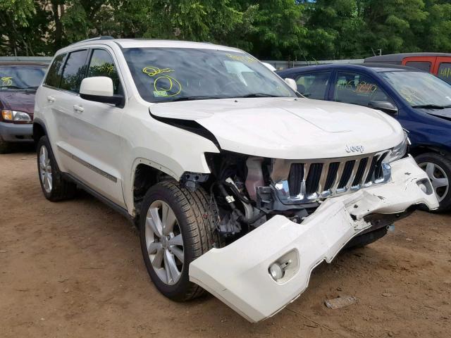 1C4RJFAT4CC307903 - 2012 JEEP GRAND CHER WHITE photo 1