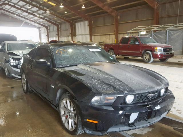 1ZVBP8CF5B5131902 - 2011 FORD MUSTANG GT BLACK photo 1