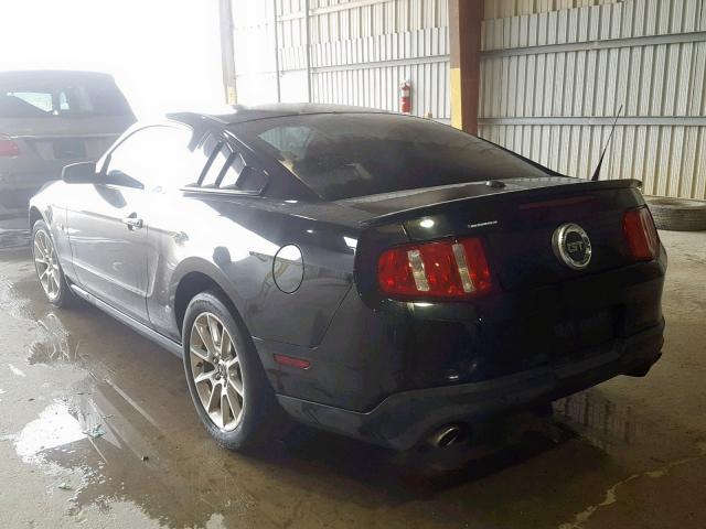 1ZVBP8CF5B5131902 - 2011 FORD MUSTANG GT BLACK photo 3