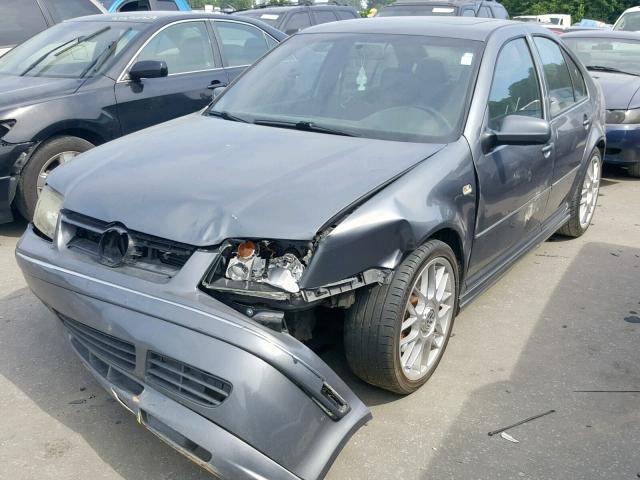 3VWSE69M05M067735 - 2005 VOLKSWAGEN JETTA GLI GRAY photo 2