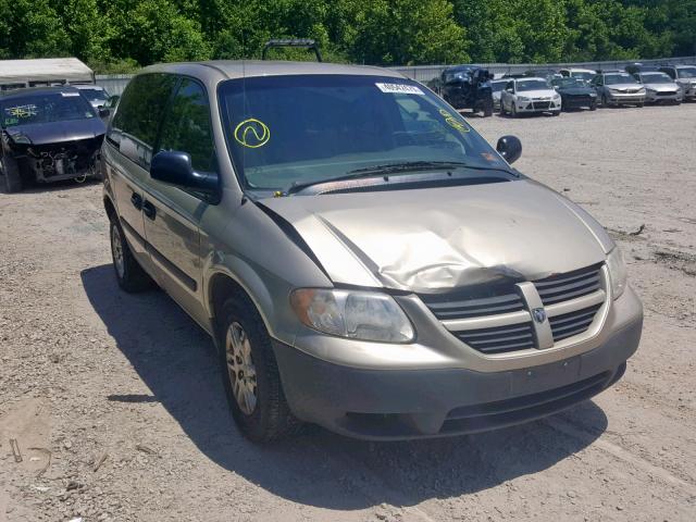 1D4GP25R86B654662 - 2006 DODGE CARAVAN SE GOLD photo 1