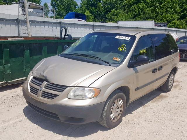 1D4GP25R86B654662 - 2006 DODGE CARAVAN SE GOLD photo 2