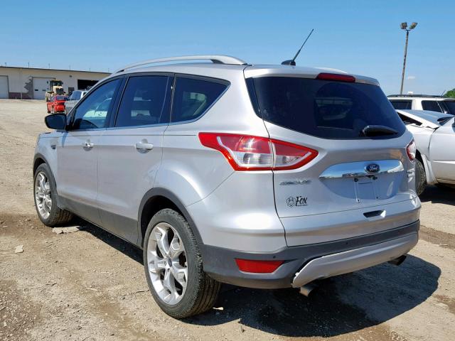 1FMCU0J98EUB96893 - 2014 FORD ESCAPE TIT SILVER photo 3