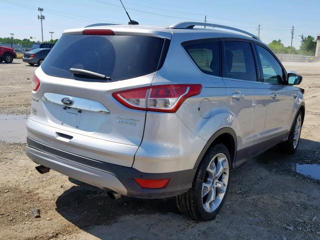 1FMCU0J98EUB96893 - 2014 FORD ESCAPE TIT SILVER photo 4