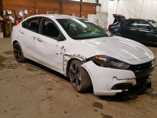 1C3CDFBBXGD578598 - 2016 DODGE DART SXT WHITE photo 1