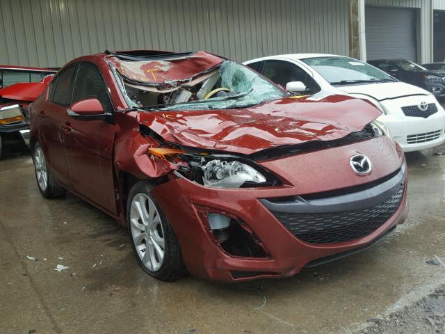 JM1BL1S62A1207878 - 2010 MAZDA 3 S RED photo 1