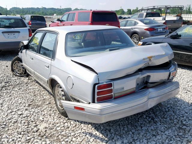 1G3AG55N1P6425686 - 1993 OLDSMOBILE CUTLASS CI Mavi foto 3