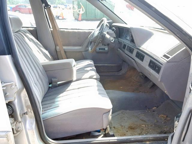 1G3AG55N1P6425686 - 1993 OLDSMOBILE CUTLASS CI Mavi foto 5