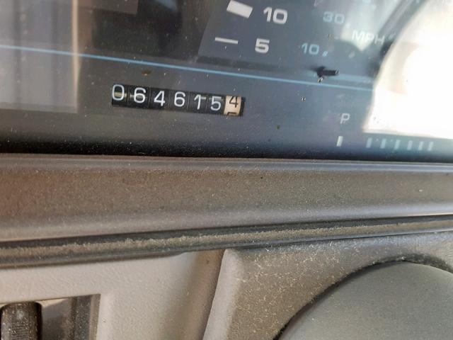 1G3AG55N1P6425686 - 1993 OLDSMOBILE CUTLASS CI Mavi foto 8