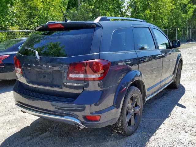 3C4PDDGGXJT371166 - 2018 DODGE JOURNEY CR GRAY photo 4