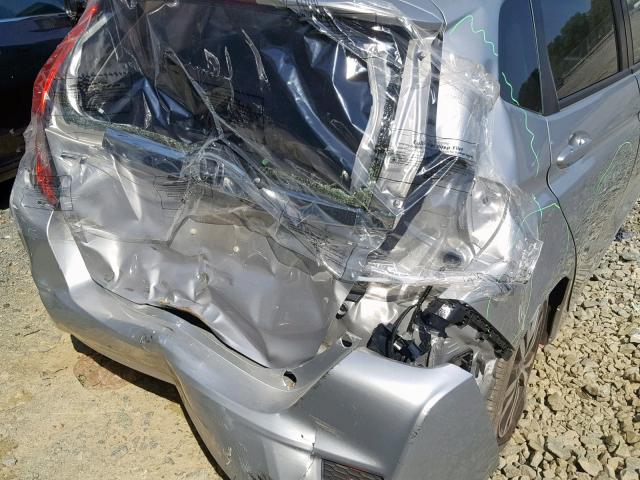 JHMGK5H70GS009950 - 2016 HONDA FIT EX SILVER photo 9