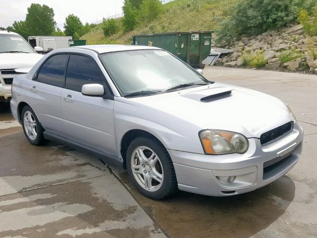 JF1GD29674G518874 - 2004 SUBARU IMPREZA WR SILVER photo 1