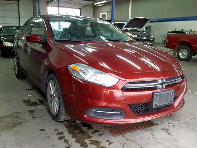 1C3CDFDH1FD275872 - 2015 DODGE DART SE AE RED photo 1