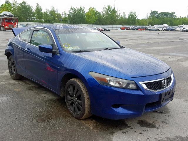 1HGCS1B86AA008794 - 2010 HONDA ACCORD EXL BLUE photo 1