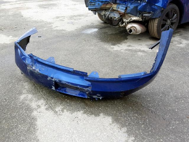 1HGCS1B86AA008794 - 2010 HONDA ACCORD EXL BLUE photo 9