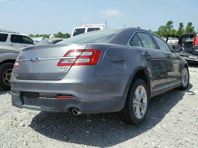 1FAHP2H86DG123230 - 2013 FORD TAURUS SEL GRAY photo 4