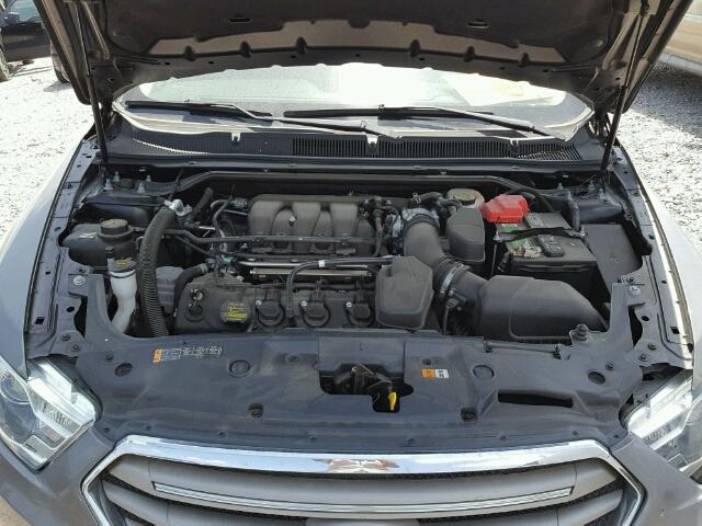 1FAHP2H86DG123230 - 2013 FORD TAURUS SEL GRAY photo 7