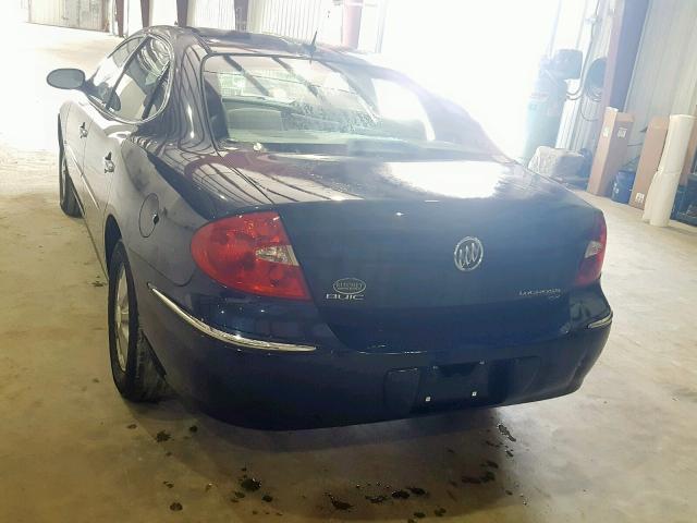 2G4WC582181197650 - 2008 BUICK LACROSSE C BLUE photo 3