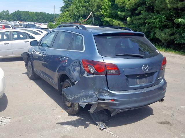 JM3TB2BA3F0465316 - 2015 MAZDA CX-9 SPORT BLUE photo 3