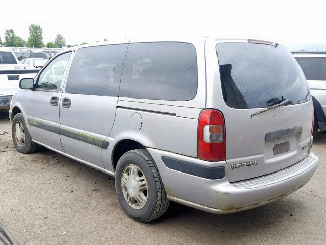 1GNDX03E2YD170568 - 2000 CHEVROLET VENTURE SILVER photo 3