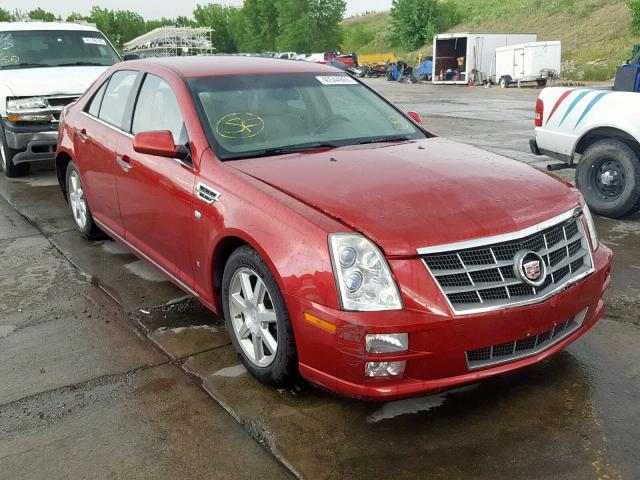 1G6DW67V480179663 - 2008 CADILLAC STS RED photo 1