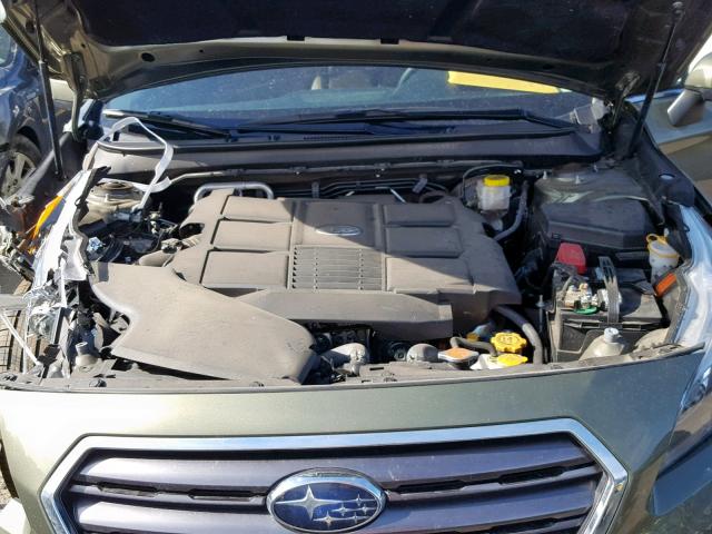 4S4BSETC6H3329085 - 2017 SUBARU OUTBACK TO GREEN photo 7