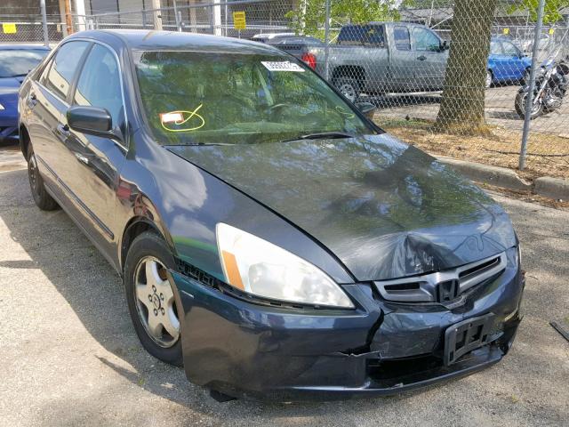 1HGCM56485A125971 - 2005 HONDA ACCORD LX GRAY photo 1