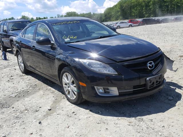 1YVHZ8CB2A5M42586 - 2010 MAZDA 6 S BLACK photo 1