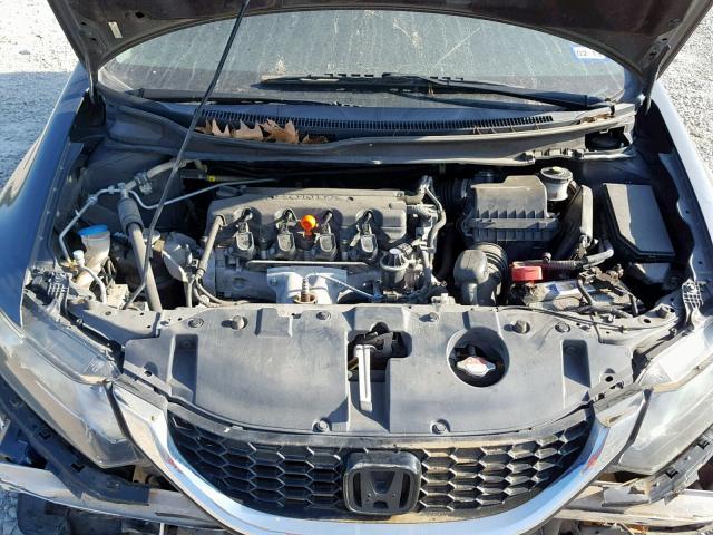 2HGFB2F97DH551017 - 2013 HONDA CIVIC EXL 灰色 照片 7