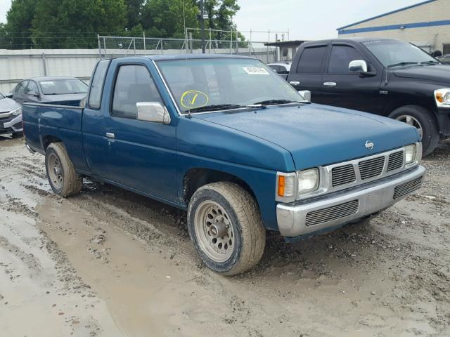 1N6SD16S5SC386814 - 1995 NISSAN TRUCK KING GREEN photo 1