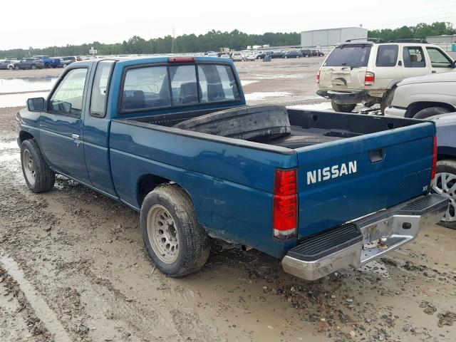 1N6SD16S5SC386814 - 1995 NISSAN TRUCK KING GREEN photo 3