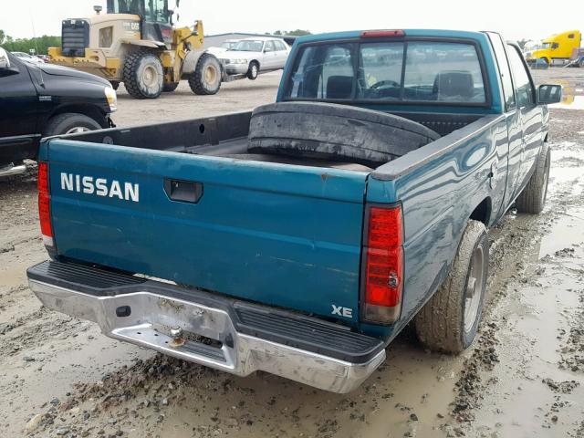 1N6SD16S5SC386814 - 1995 NISSAN TRUCK KING GREEN photo 4