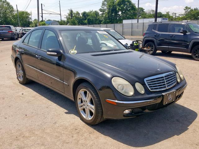 WDBUF56J66A834174 - 2006 MERCEDES-BENZ E 350 BLACK photo 1