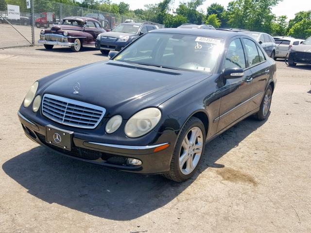 WDBUF56J66A834174 - 2006 MERCEDES-BENZ E 350 BLACK photo 2