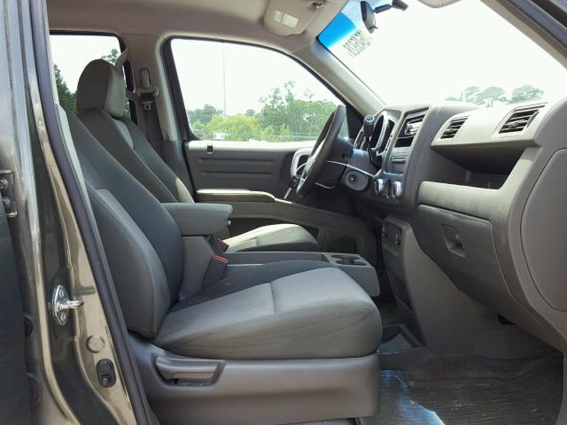 2HJYK16426H553150 - 2006 HONDA RIDGELINE GREEN photo 5