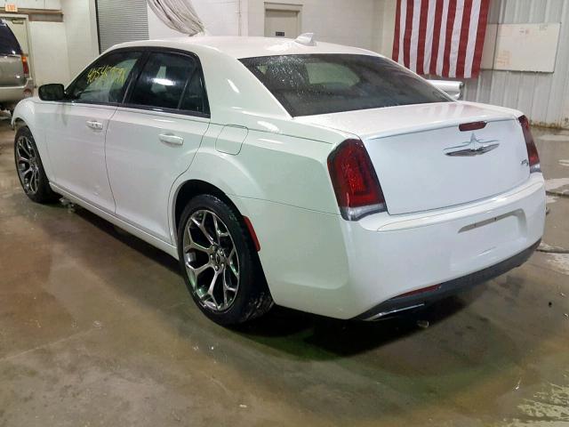 2C3CCABG0FH808247 - 2015 CHRYSLER 300 S WHITE photo 3