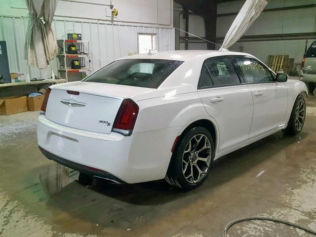 2C3CCABG0FH808247 - 2015 CHRYSLER 300 S WHITE photo 4