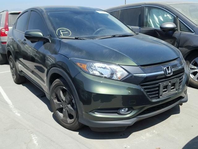 3CZRU5H54GM754464 - 2016 HONDA HR-V EX GREEN photo 1