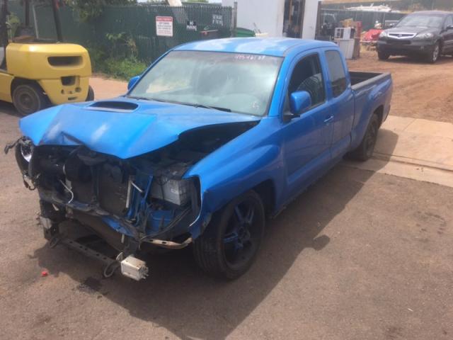 5TETU22N85Z118634 - 2005 TOYOTA TACOMA X-R BLUE photo 2