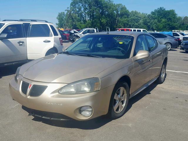 2G2WP522151226078 - 2005 PONTIAC GRAND PRIX GOLD photo 2