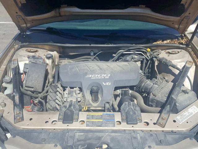 2G2WP522151226078 - 2005 PONTIAC GRAND PRIX GOLD photo 7