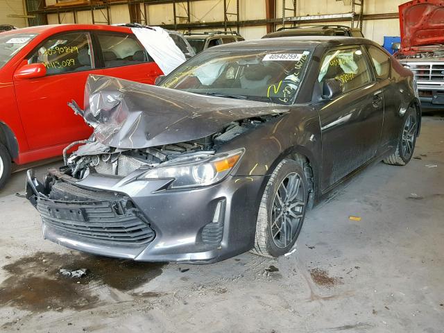 JTKJF5C70E3067785 - 2014 TOYOTA SCION TC 灰色 照片 2