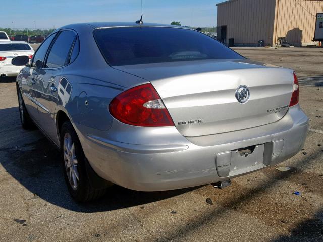 2G4WC582671182107 - 2007 BUICK LACROSSE C SILVER photo 3