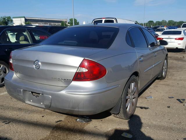 2G4WC582671182107 - 2007 BUICK LACROSSE C SILVER photo 4