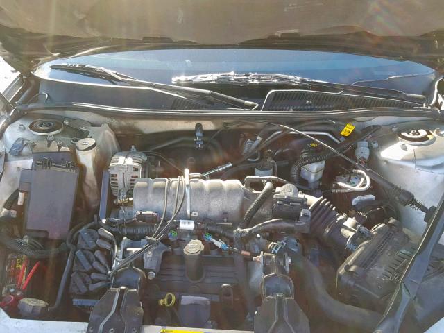 2G4WC582671182107 - 2007 BUICK LACROSSE C SILVER photo 7